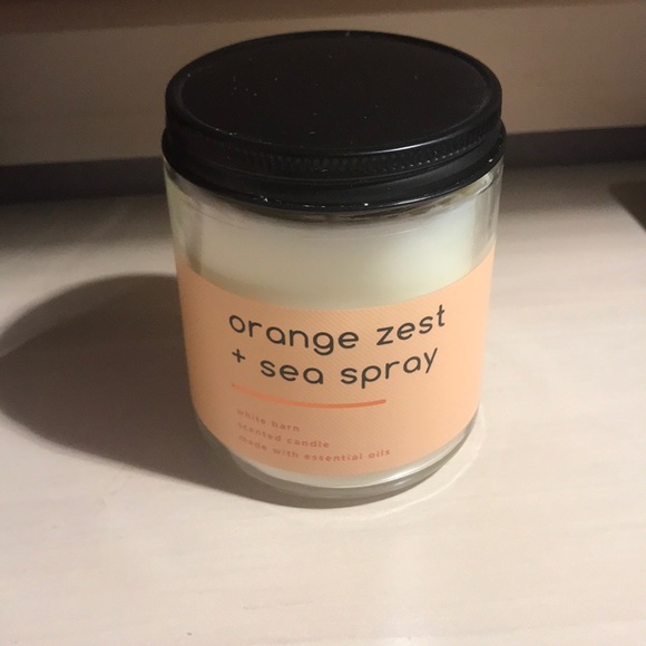 Bath & Body Works Other - Bath and Body Works Orange Zest + Sea Spray 1 Wick